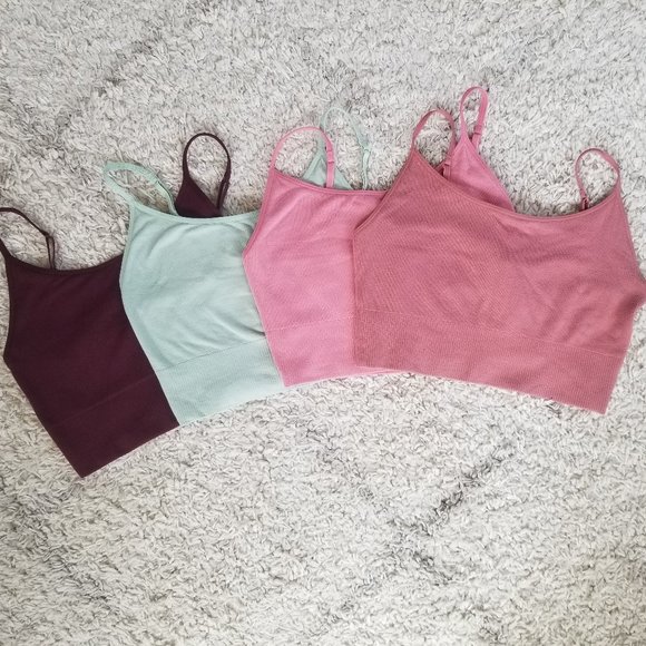 Old Navy Other - Old Navy Active Rib-Knit Seamless Cami Bra Bundle - XL, fit like a large